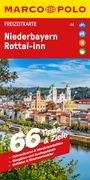 : MARCO POLO Freizeitkarte 44 Niederbayern, Rottal-Inn 1:130.000, KRT