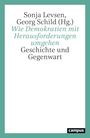 Text auf weißem Hintergrund: Titel über Demokratien, Autoren; türkisfarbener Rand, schwarzes Campus-Logo unten.