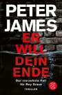 Peter James: Er will dein Ende, Buch