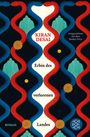 "KIRAN DESAI, Erbin des verlorenen Landes, Ausgezeichnet mit dem Booker Prize." Illustrierte Schlangen in Rot und Blau.