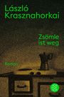 Buchcover für "Zsömlé ist weg" von László Krasznahorkai. Illustration: Topf auf Herd in braunen, texturierten Tönen.