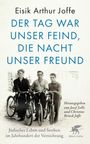 Titel: Der Tag war unser Feind, die Nacht unser Freund. Drei Männer mit Fahrrädern auf einem alten Foto.