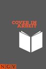 Text: "COVER IN ARBEIT". Darunter ein stilisiertes, offenes Buch. Unten links "NGV" auf orangenem Hintergrund.