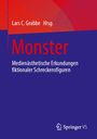 Oben steht "Lars C. Grabbe Hrsg." Darunter in groß "Monster". Unten "Medienästhetische Erkundungen fiktionaler Schreckensfiguren". Farbmix aus Rot und Blau mit Springer-Logo.