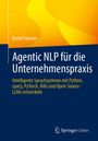 "Agentic NLP für die Unternehmenspraxis" in großen Lettern, darunter weiterer Text und das Springer Gabler-Logo. Dominiert von Gelbtönen.