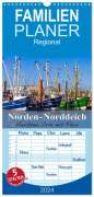 Andrea Dreegmeyer: Familienplaner 2024 - Norden-Norddeich. Maritime Orte mit Flair mit 5 Spalten (Wandkalender, 21 x 45 cm) CALVENDO, KAL