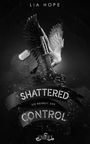 LIA HOPE, SHATTERED CONTROL, SIE BEFREIT UNS. Ein Adler mit einem Schwert und Erkennungsmarken in den Krallen.