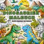 Inspirations Lounge: Dinosaurier Malbuch für Kinder ab 4 Jahre, Buch