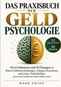 Titel: "Das Praxisbuch der Geldpsychologie". Ein Gehirn mit einer Hälfte als Euro-Münze. Autor: Mark Swing.