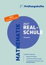 "2027 Realschule Hessen Mathematik" auf blauem Kreis; orange Sprechblase: "NEU: Training & Übungen". Textbeschreibung unten.