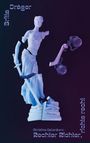 Buchcover: Titel "Rechter Richter, richte recht", Autor "Christina Kaltenborn". Griechische Statue mit Schwert und Waage.