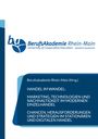 Logo der Berufsakademie Rhein-Main; Titel: "Handel im Wandel: Marketing, Technologien und Nachhaltigkeit im modernen Einzelhandel".