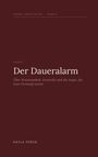 Innere Verhältnisse, Band 4: "Der Daueralarm" von Nayla Feron über Wachsamkeit und Kontrolle. Dunkelroter Hintergrund.