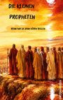 "Die kleinen Propheten. Wenn wir sie denn hören wollten." Fünf Personen in traditionellen Gewändern sind von hinten zu sehen.