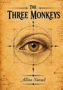 Text: "The Three Monkeys" und "Allita Nurael". Eine Illustration zeigt ein detailliertes Auge mit geometrischen Linien.