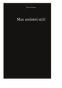 Oben steht "Klara Hofinger", in der Mitte "Man amüsiert sich!". Schwarzer Hintergrund.