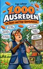 Titel: "1.000 Ausreden von Skeet- und Trap-Sportschützen". Eine Illustration, die einen ratlosen Schützen mit Gewehr zeigt.