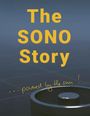 "The SONO Story ... powered by the sun!" Gelbe Schrift auf dunklem Hintergrund, darunter ein zylindrisches Objekt.