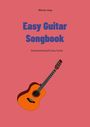"Werner Jung - Easy Guitar Songbook - Song Sammlung für Easy Guitar" mit einer Illustration einer Akustikgitarre.