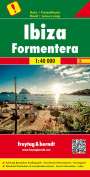 : Ibiza . Formentera, Autokarte 1:40.000, KRT