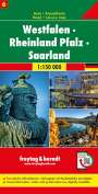 : Westfalen - Rheinland Pfalz - Saarland, Autokarte 1:150.000, Blatt 6, KRT