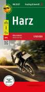 : Harz, Motorradkarte 1:150.000, freytag & berndt, KRT