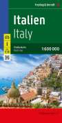 : Italien, Straßenkarte 1:600.000, freytag & berndt, KRT