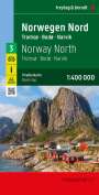 : Norwegen Nord, Straßenkarte 1:400.000, freytag & berndt, KRT