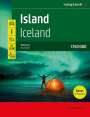 : Island Reiseatlas, Autoatlas 1:150.000, Spiralbindung, freytag & berndt, Buch