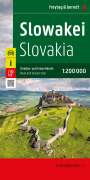 : Slowakei, Straßen- und Freizeitkarte 1:200.000, freytag & berndt, KRT