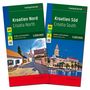 : Kroatien, Straßenkarten-Set 1:200.000, freytag & berndt, KRT