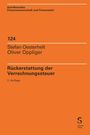 "Schriftenreihe Finanzwissenschaft und Finanzrecht 124. Stefan Oesterhelt, Oliver Oppliger. Rückerstattung der Verrechnungssteuer. 2. Auflage." Unten rechts ist ein Logo von Stämpfli Verlag auf orangefarbenem Hintergrund.