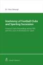 Vitus Derungs: Insolvency of Football Clubs and Sporting Succession, Buch