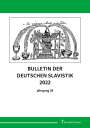 : Bulletin der deutschen Slavistik 2022, Buch