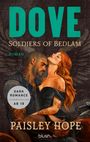 "DOVE. Soldiers of Bedlam. Roman. Dark Romance Leseempfehlung ab 18. Paisley Hope. Ein tätowiertes Paar in inniger Pose."