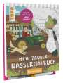 Silke Düsener: Mein Zauber-Wassermalbuch Bauernhof, Buch