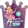 Mai Linh Nguyen: Stickerbuch: Anziehpuppen zum Stickern. Magische Prinzessinnen, Buch