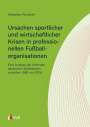 Sebastian Faulstich: Ursachen sportlicher und wirtschaftlicher Krisen in professionellen Fußballorganisationen, Buch
