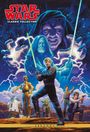 "Star Wars Classic Collection", "Legends". Illustration mit Charakteren aus Star Wars in dynamischer Pose und einem blauen Lichtschwert.