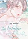 „Im Schleier der Nacht“ und „Das Erwachen“; blonde Person weint leicht, zart gezeichnet, mit hellgrünen Augen.
