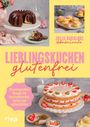 "LIEBLINGSKUCHEN glutenfrei. 50 gelingsichere Rezepte. Julia Bakalorz @bakalando." Schokoladenkuchen und Erdbeerkuchen.