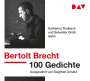Bertolt Brecht: 100 Gedichte. Ausgewählt von Siegfried Unseld, CD