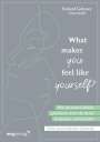 Roland Golsner: What makes you feel like yourself?, Buch