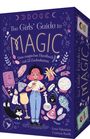 „The Girls’ Guide to MAGIC“, „Dein magisches Handbuch mit 52 Zauberkarten“. Illustration: Mädchen mit pinkem Haar.