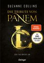 „SUZANNE COLLINS, DIE TRIBUTE VON PANEM, SPIEGEL Bestseller, DAS KINO-HIGHLIGHT 19.11.2026, Oetinger.” Goldener Buchstabe L.