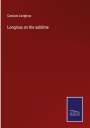 Cassius Longinus: Longinus on the sublime, Buch