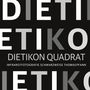Thomas Pfann: Dietikon Quadrat, Buch