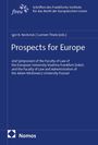 "Prospects for Europe" von Igor B. Nestoruk und Carmen Thiele, Titel eines Buchs in Blau mit einem weißen Logo links unten.