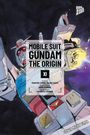 Ein Manga-Cover mit riesigem Roboter im Weltraum, Aufschrift: "Mobile Suit Gundam The Origin XI", schwarze Nachthimmelkulisse.