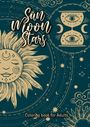 Monsoon Publishing: Sun Moon Stars coloring book for adults, Buch